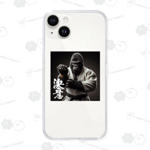 空手ゴリラTシャツ 決意