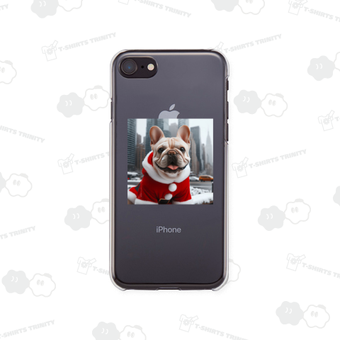 サンタのフレンチブルドッグ