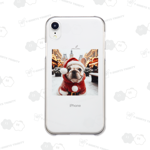 サンタのフレンチブルドッグ