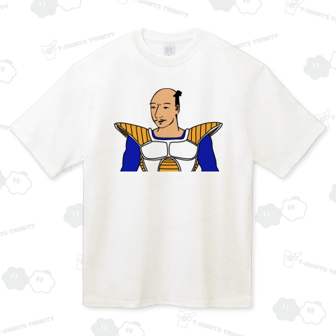 サイヤ人信長 (ベジータ風) ハイグレードビッグシルエットTシャツ(9.1オンス)