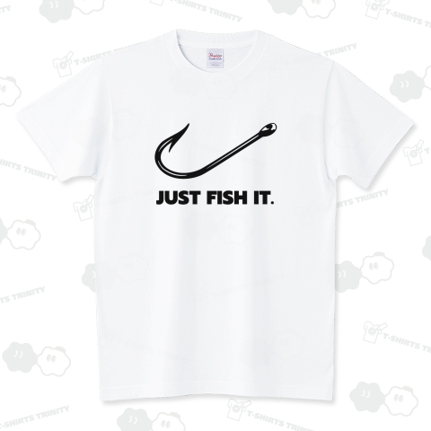 JUST FISH IT スタンダードTシャツ(5.6オンス)