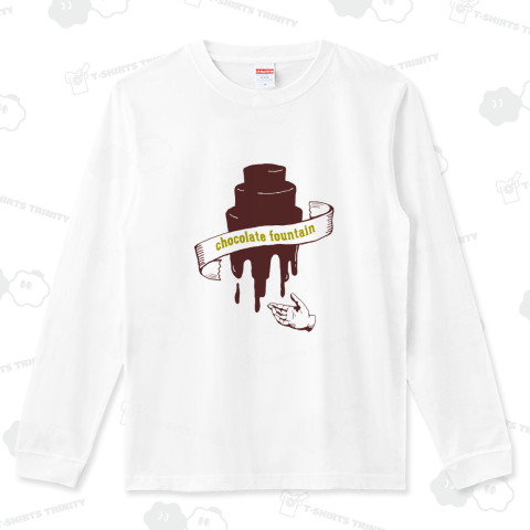 チョコレートファウンテンは手で受け止めるべからず