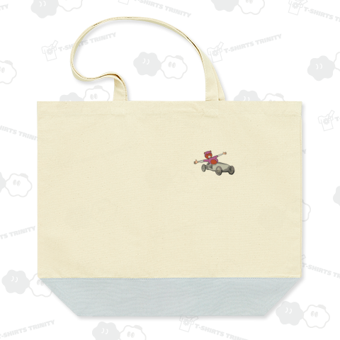 100年近く前のF1カーに乗りはしゃぐチビロボ チャッピー