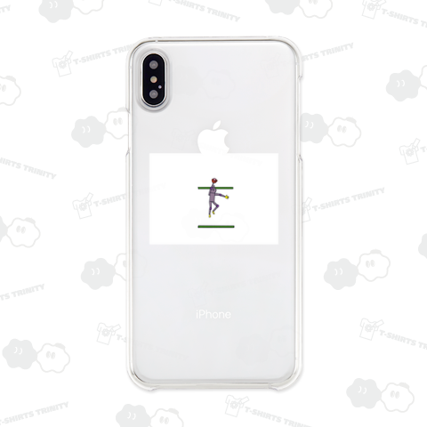 大飛球をキャッチ