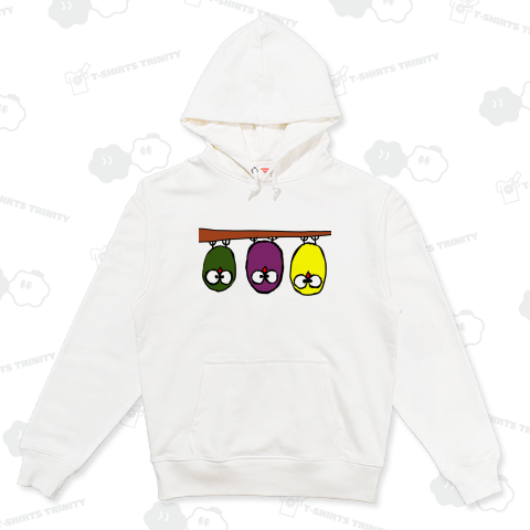 ぶら下がる三羽のふくろう