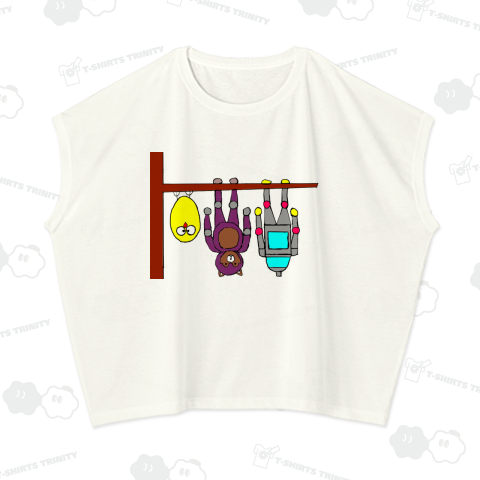 ぶら下がる仲間たち