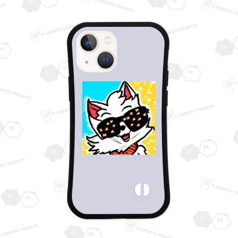 カラフル ハッピー サングラス ネコ