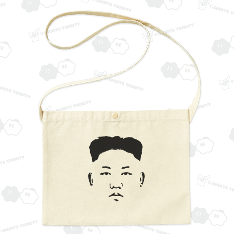 金正恩(キム・ジョンウン)デカ顔Tシャツ