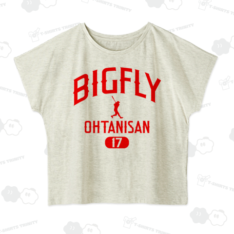 ビッグフライ・オータニサン(カレッジタイプ・文字赤)