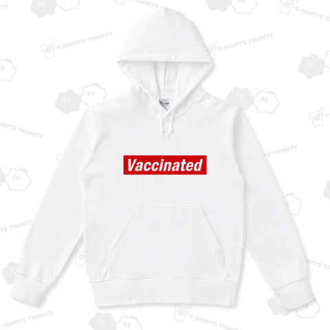 Vaccinated(ワクチン接種済)【ボックスロゴ】