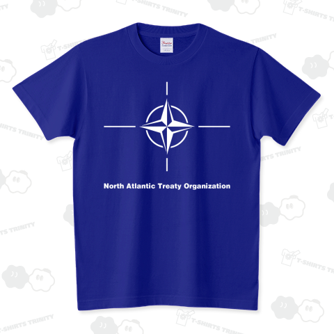 NATO(北大西洋条約機構)フラッグマークTシャツ