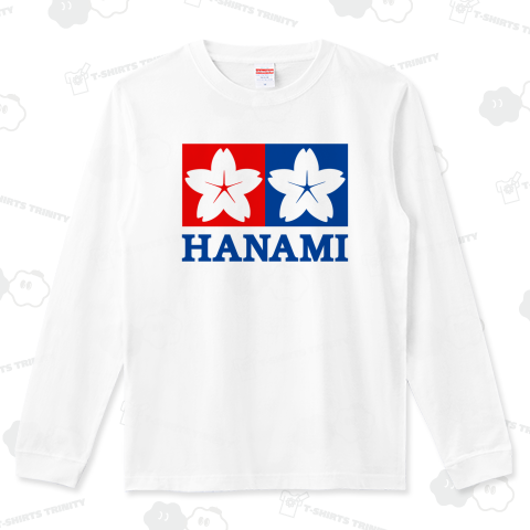 花見(HANAMI)レッド&ブルー【パロディー商品】