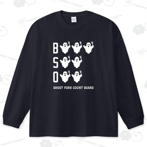 ゴーストフォーク・野球カウントボード(文字白)お化けフォーク・GHOST FORK