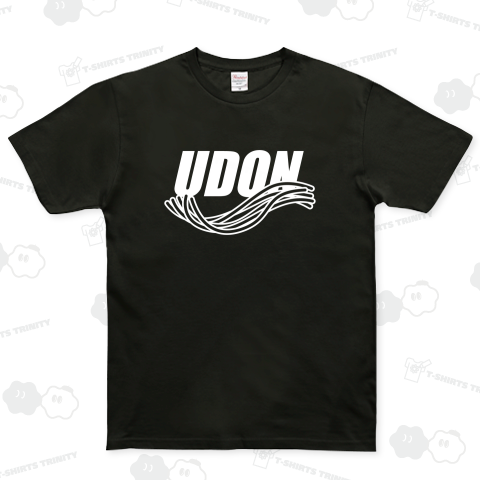 うどん(UDON)【パロディー商品】文字ホワイト
