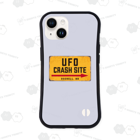 UFO墜落現場(ロズウェル・ニューメキシコ)【おもしろ標識】ヴィンテージ・レトロ看板