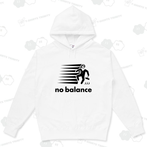 ノーバランス(酔っ払い・酒・ビール)【パロディー商品】文字黒