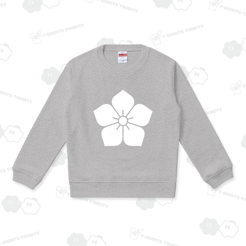 桔梗(ききょう)・明智光秀【家紋デザイン】カラー白