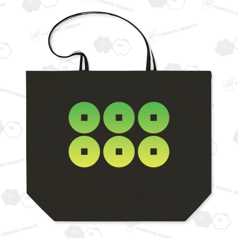 真田六文銭(さなだろくもんせん)真田幸村【家紋デザイン】グラデ