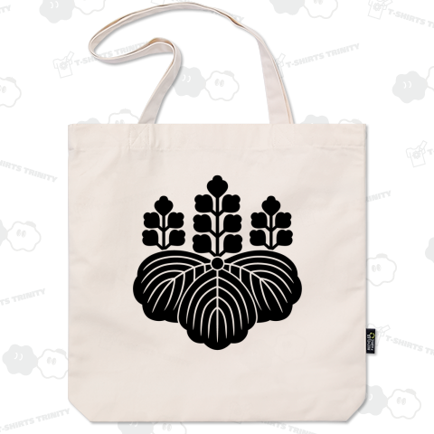 五七の桐(ごしちのきり)・豊臣秀吉【家紋デザイン】カラー黒