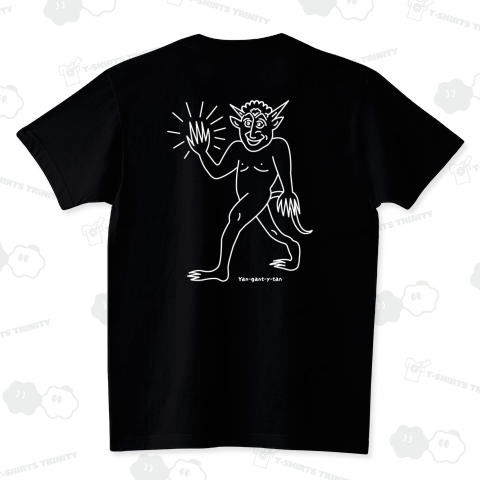 【背面プリント】ヤンガンイタン【悪魔ミーム】文字白