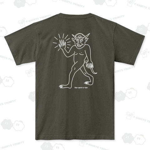 【背面プリント】ヤンガンイタン【悪魔ミーム】文字白