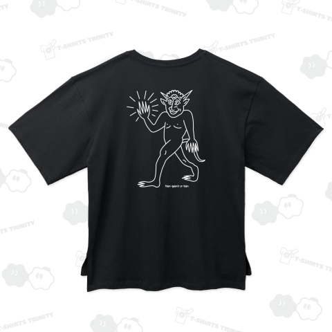 【背面プリント】ヤンガンイタン【悪魔ミーム】文字白