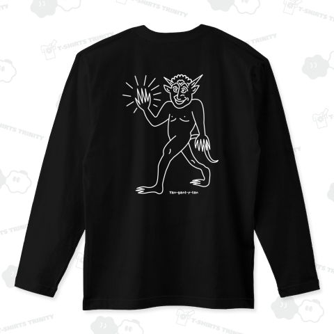 【背面プリント】ヤンガンイタン【悪魔ミーム】文字白