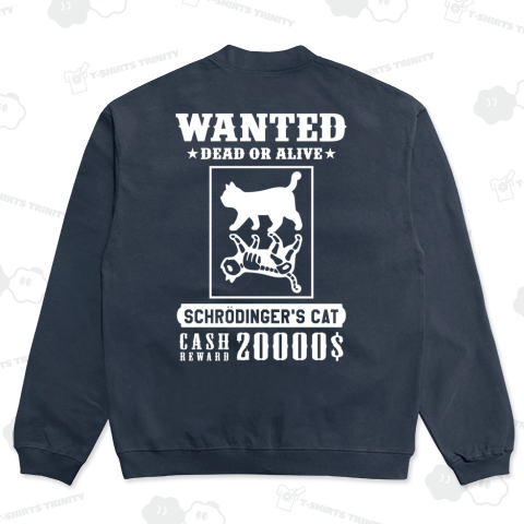 【背面】シュレーディンガーの猫【手配書】文字白