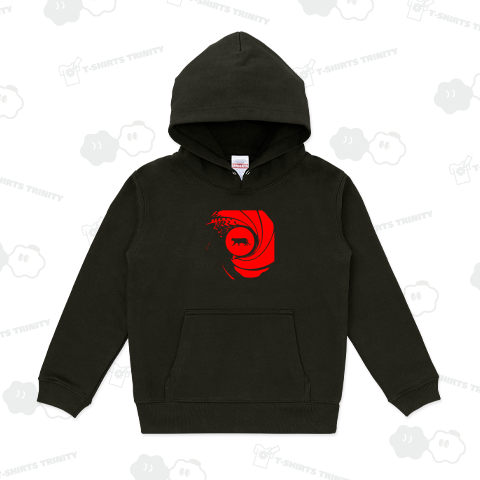 ゼロゼロニャー・スパイ猫【パロディー商品】イラスト赤