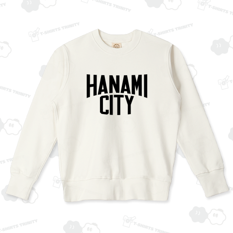 HANAMI CITY【お花見デザイン】(文字黒)