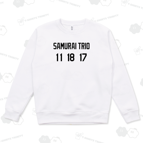 サムライトリオ【11・17・18】パロディー野球デザイン・文字黒