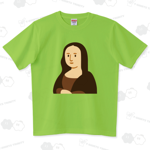 モナ・リザ(ダ・ヴィンチ)【名画パロディー・イラスト】