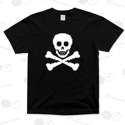 海賊旗・ジョリーロジャー【かわいいドット絵・8bit・ピクセル】