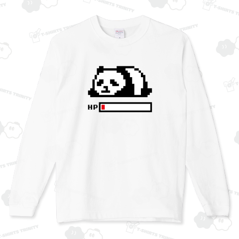 HP切れのパンダ【かわいいドット絵・8bit・ピクセル】