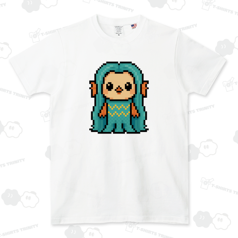 アマビエ【かわいいドット絵・8bit・ピクセル】