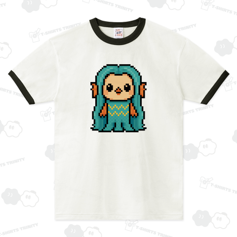 アマビエ【かわいいドット絵・8bit・ピクセル】