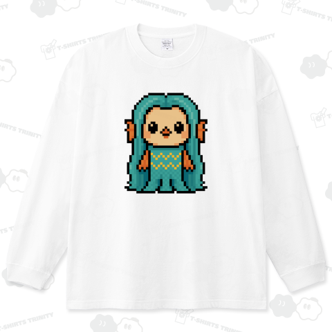 アマビエ【かわいいドット絵・8bit・ピクセル】