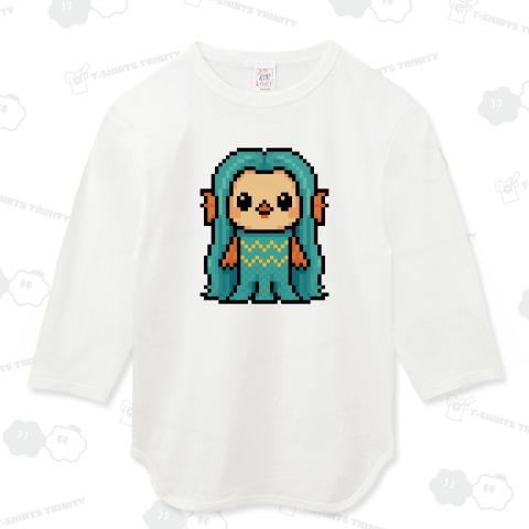 アマビエ【かわいいドット絵・8bit・ピクセル】