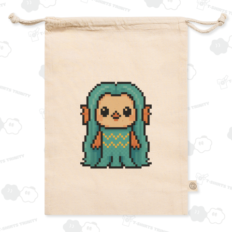 アマビエ【かわいいドット絵・8bit・ピクセル】