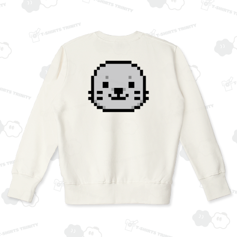 【背面】アザラシ【かわいいドット絵・8bit・ピクセル】