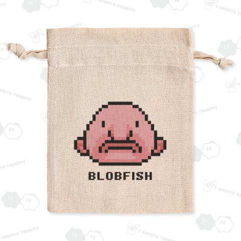 ブロブフィッシュ【かわいいドット絵・8bit・ピクセル】