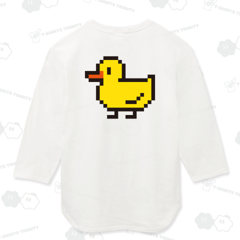 【背面】アヒル【かわいいドット絵】