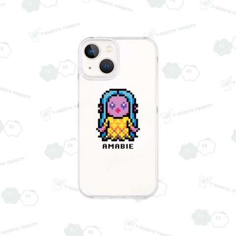 アマビエ(カラフルカラー5)【かわいいドット絵・8bit・ピクセル】