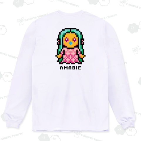 【背面】アマビエ(カラフルカラー2)【かわいいドット絵・8bit・ピクセル】