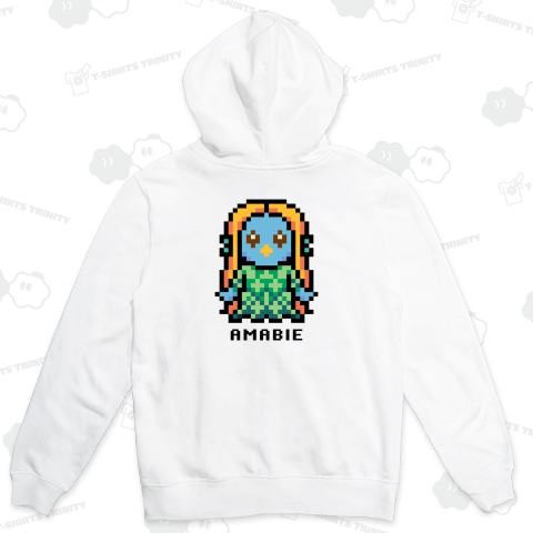 【背面】アマビエ(カラフルカラー3)【かわいいドット絵・8bit・ピクセル】