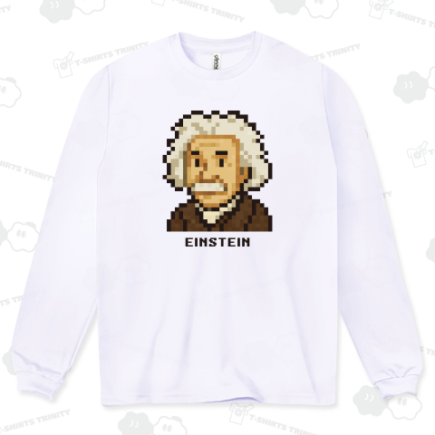 アインシュタイン【かわいいドット絵・8bit・ピクセル】