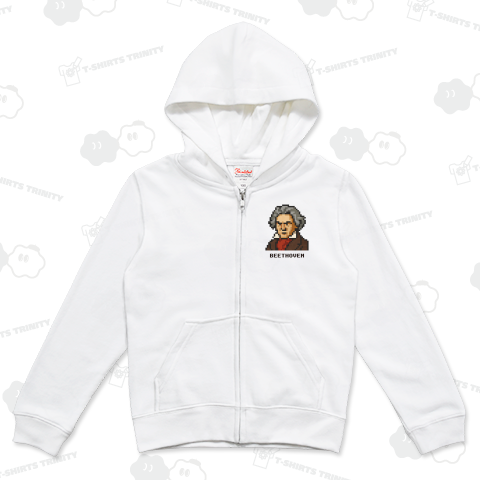 ベートーベン【かわいいドット絵・8bit・ピクセル】