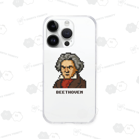 ベートーベン【かわいいドット絵・8bit・ピクセル】