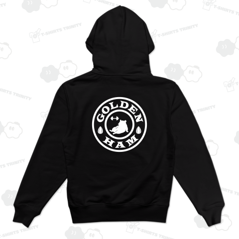 【背面】ゴールデンハム【パロディー商品】文字白