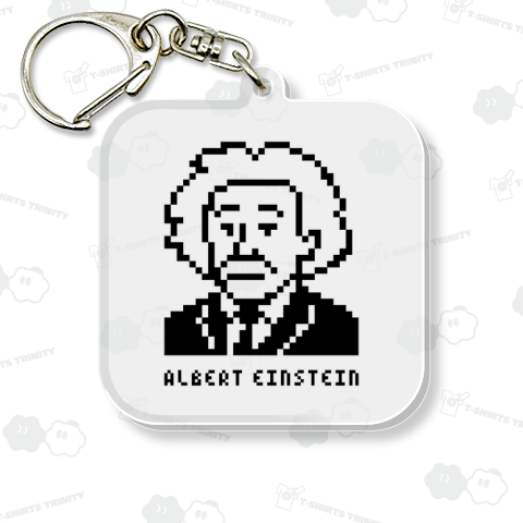 アインシュタイン【シンプルドット絵】